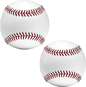 2 Pack Blank Baseballs Solid Cork Core