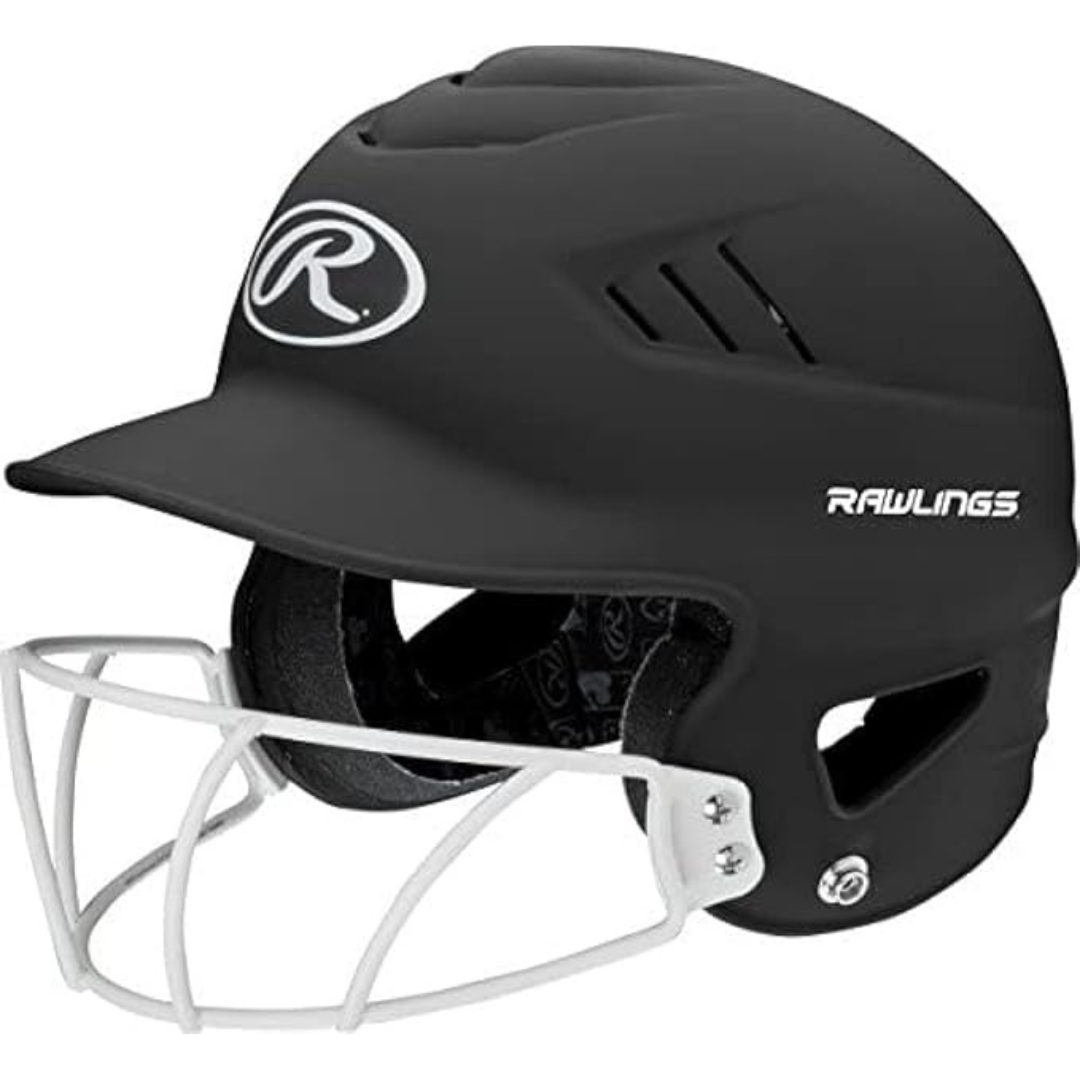 Rawlings | COOLFLO Batting Helmet with Facemask