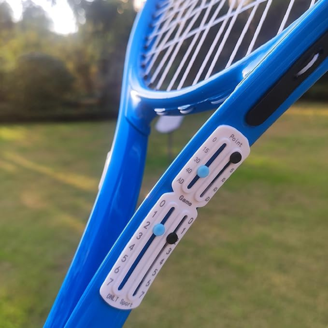 Score Keeper for Tennis Racket and Padel,Easily Mounted Small Score Board